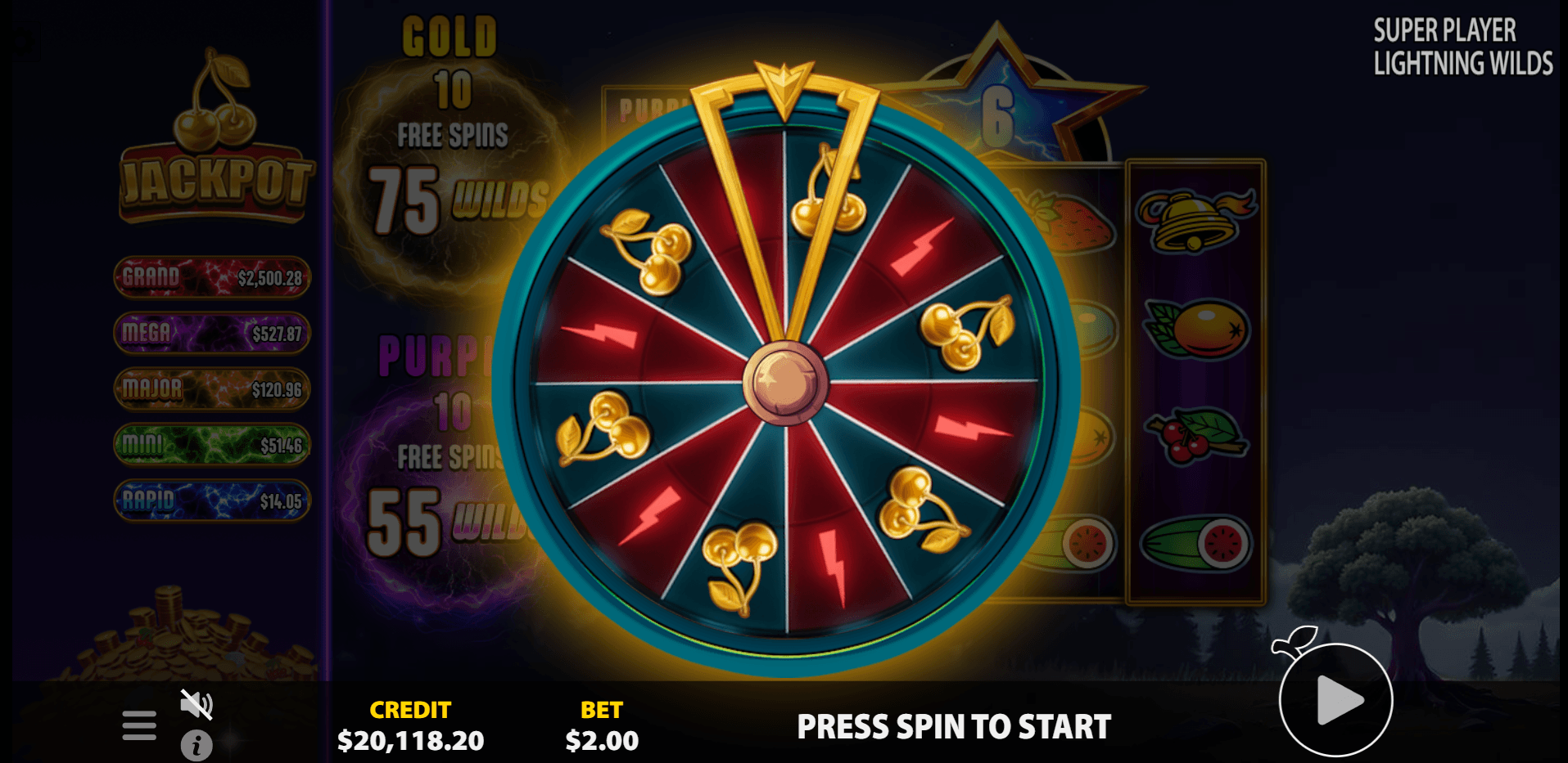 Super Player Lightning Wilds image 3