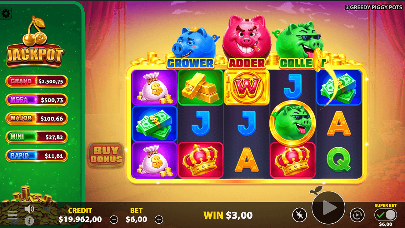 3 Greedy Piggy Pots image 1